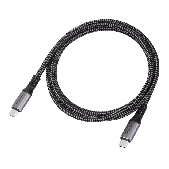 Maßgeschneidertes USB-Typ-C-zu-C-Datenübertragungsleitungs-Glasfaser-HDMI-Kabel