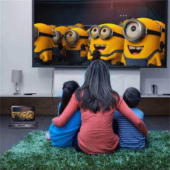 Großhandel Dp-zu-HDMI-Kabel 1,8 m Displayport-Stecker auf HDMI-Stecker-Kabel 1080P